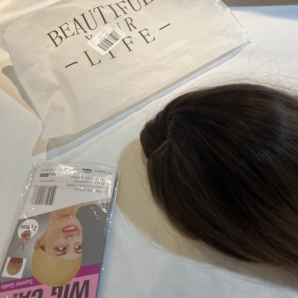 New Lace Front Wig Ombre Dark Roots Two Tone Beautiful! - Picture 4 of 8